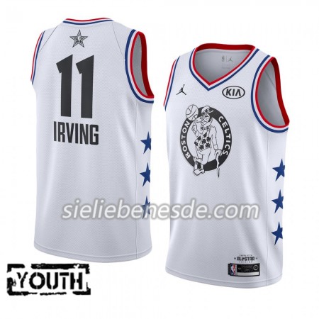Kinder NBA Boston Celtics Trikot Kyrie Irving 11 2019 All-Star Jordan Brand Weiß Swingman